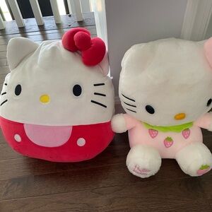 Hello kitty plushies